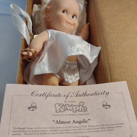 Kewpie Doll 1997 by Lee Middleton "Almost Angelic" - Picture 2 of 13
